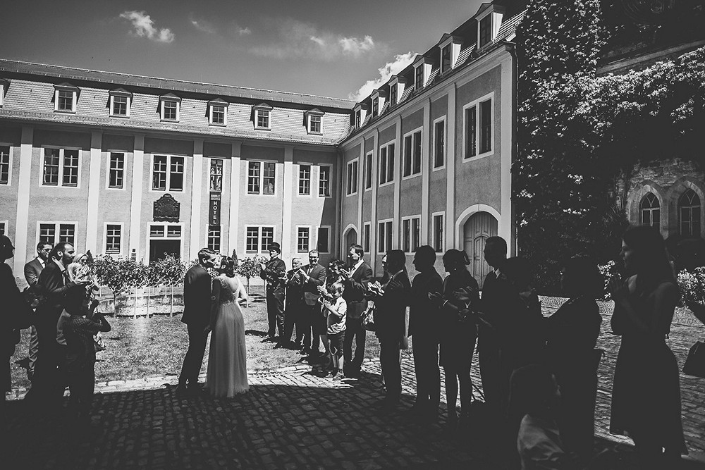 Hochzeit - Stefanie ♥ Mirko im Schloss Ettersburg bei Weimar  