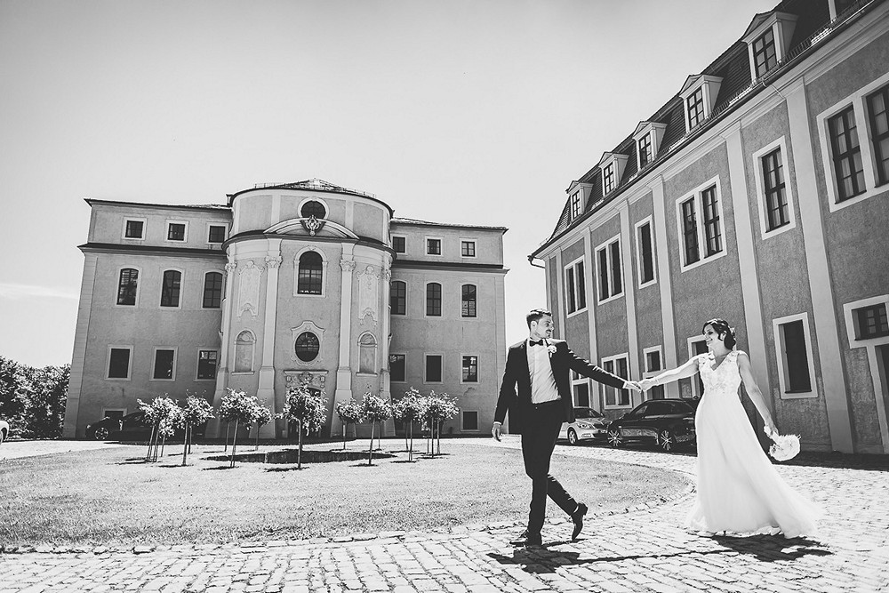 Hochzeit - Stefanie ♥ Mirko im Schloss Ettersburg bei Weimar 