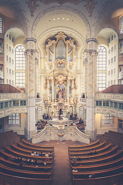 Hochzeit - Janine ♥ Jan in der Frauenkirche in Dresden 