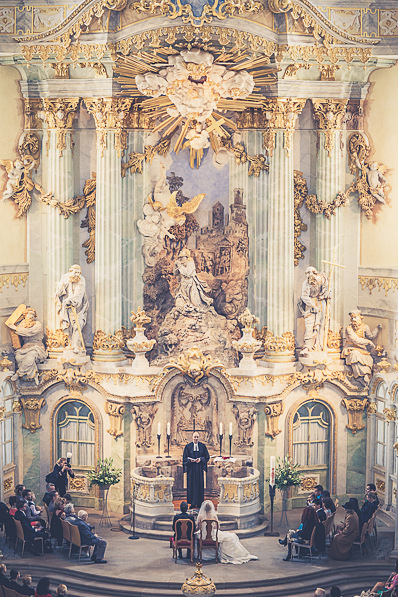 Hochzeit - Janine ♥ Jan in der Frauenkirche in Dresden 