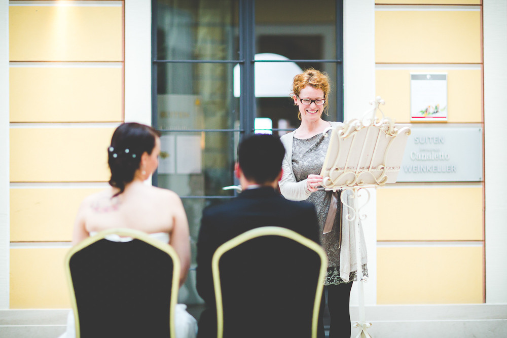 Hochzeit - Ulrike ♥ Catalin im "The Westin Bellevue Hotel Dresden" 